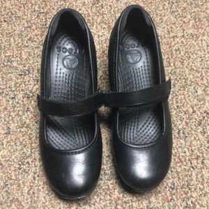 Crocs. Mary Jane style. Super comfy. Like new